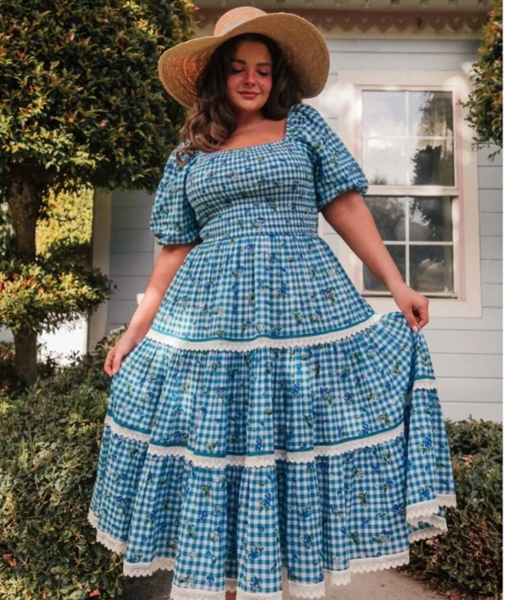 JessaKae Blueberry Muffin Dress 1X